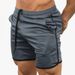 Men's wear sports shorts Thin mesh quick drying casual running breathable five quarter shorts_viptrois.com