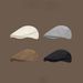 Simple Solid Color Forward Women Spring Summer Casual Versatile Artist Beret Hat For Men Trendy Light_viptrois.com