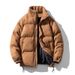 "Men's Winter Corduroy Padded Jacket Streetwear Style Slim Fit Bomber Coat With Stand Collar (Lightweight & Warm, Multiple Colors)"_viptrois.com