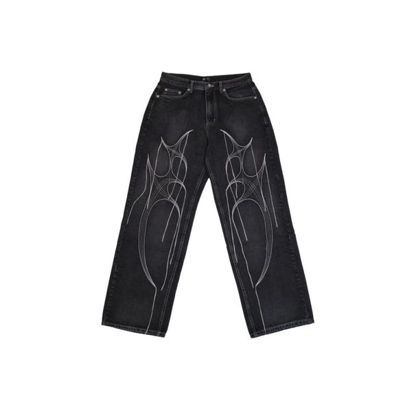 Men's Clothing Retro Tassel Washed Distressed Black Short Workwear Denim Jacket Men's Trendy Coat_viptrois.com