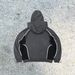 Men's Clothing ins trendy brand double hat personality design color matching hooded sweatshirt autumn and winter new men and women loose sweatshirt_viptrois.com