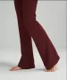 Lycra fabric High Waist Flared Thin Yoga Pants Naked Feel Women Elastic Workout Gym Running Sportwear_viptrois.com
