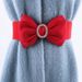 French haute couture diamond studded bow with skirt, fashionable and sweet black wide elastic waistband for women_viptrois.com