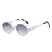 Oval Sunglasses For Men & Women - Small Round Metal Frame Fashion Shades UV400 Protection Lightweight Retro Glasses_viptrois.com