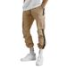 Men's Clothing Drawstring Pocket Color Patchwork Pants_viptrois.com