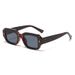 Retro Tortoiseshell Square Sunglasses – Small Frame UV400 Protection, Unisex European & American Vintage Style_viptrois.com