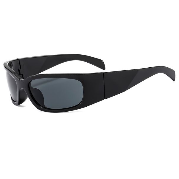 Men's Sunglasses New Punk High End Sunglasses Hot Girls Super Cool Street Shot Sun Protection Glasses Men's Sports Style Cycling Sunglasses_viptrois.com