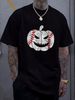 Baseball Player Scary Pumpkin Vintage Costume Halloween T-Shirt Women Graphic Casual Comfortable Stylish Summer Breathable Soft Designer Clothes Streetwear Unisex Fashion T-Shirt For Women Casual Print Round Neck Short Sleeve Female Stretched_viptrois.com