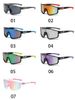 Übergroße Herren-Fahrradbrille Für Herren, Winddicht, Bunte Beschichtung, Sonnenbrille, Outdoor-Sport, Motorrad_viptrois.com
