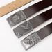 Men's Belts Men's Belt TPU Inner Buckle Trouser Belt Punched Belt Trendy Smooth Buckle Trouser Belt Men_viptrois.com
