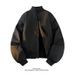 Men's Cleanfit Stand Collar Bomber Jacket - Short Quilted Cotton Coat With Design, Slim Fit, Lightweight & Stylish For Teens & Adults_viptrois.com