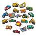 Cartoon Cute Engineering Car Series Shoes Flower Shoe Buckle Soft Rubber Shoes Accessories Toy Gift For Children_viptrois.com