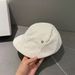 Versatile Artistic Cotton Linen Forward Beret For Women Spring Autumn Thin Breathable Newsboy Cap Painter Hat_viptrois.com