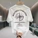 Men's Clothing Cotton Short Sleeved T Shirt For Men And Women, Casual And Versatile, Loose Round Neck Short Sleeved Top, Large Size Bottoming Shirt_viptrois.com