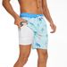 Men's Clothing Summer New Men's Shorts Fashion Vacation Beach Pants Men's Large Size Four Corner Milk Silk Lining_viptrois.com