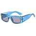 Men's Sunglasses Retro Classic Small Square Frame Sunglasses Outdoor Vacation Anti Ultraviolet Driving Trend Cross Border Fashion Sunglasses_viptrois.com