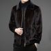 Men’s Premium Mink Fur Jacket With Hood – Thickened Winter Coat For Business Casual & Urban Commuting_viptrois.com