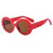 Men's Sunglasses Personality Pattern Round Sunglasses Large Frame Contrast Leopard Print Sunglasses Fashion Sunglasses For Women_viptrois.com