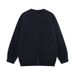 Pure Wushu Men's Clothing 2025 Autumn Winter New Solid Color Lazy Style Cardigan Sweater Unisex Casual Loose Knitted Jacket_viptrois.com
