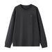 Men's High-end Crew Neck Long-sleeved Sweater Autumn Simple Trendy Men's Casual Top_viptrois.com
