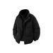 Nordmann Winter Loose Casual Korean Style Stand Collar Couple Versatile Top Two-Piece Unisex Jacket Warm Cotton Coat Trendy_viptrois.com