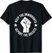 Camiseta Algodón Manga Corta Casual Verano, Mantén Inmigrantes, Deporta A Los Racistas, Igualdad De Derechos Humanos_viptrois.com
