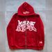 Men's Clothing Street Fashion Y2K Gothic Punk Hip Hop Fashion Zipper Sweater Jacket_viptrois.com