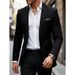 Men's All Season Suit Jacket Foreign Size Youth Business Formal Groom And Best Man Suits_viptrois.com