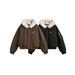 Men's Clothing 2025 Winter New Style Puffer Jacket American Retro Thickened Fur Collar Cotton Jacket Short Warm Cotton Jacket_viptrois.com