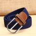 Unisex 39 color elastic woven elastic belt men's and women's belt canvas belt_viptrois.com