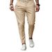Men's Casual Slim-fit Chino Pants With Drawstring Waist - Solid Color Lightweight Trousers For Business & Everyday Wear_viptrois.com