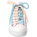 Colored shoelaces Flat double thick sneakers Basketball shoes casual pants drawstring fine grain character shoe string_viptrois.com