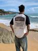 American Fashion Brand Contrasting Short T-shirt For Men, Loose Summer High Street, Ure Cotton Slicing Half Sleeved_viptrois.com