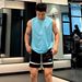 Men's Clothing Fitness Vest Summer Waistcoat Mesh Quick Drying Sports T Shirt Sleeveless Running Basketball Training Suit_viptrois.com