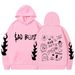 Pure 2025 Foreign Trade European And American Sad Boy Trendy Fashion Casual Unisex Hooded Sweatshirt_viptrois.com