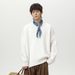 Monochrome Man- Heavyweight Thick Knit Texture Crew Neck Men Autumn Winter Basic Solid Color Retro Knitwear Japanese Style Loose Sweater_viptrois.com