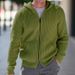 Loom 2025 Autumn Winter New Men's Sweater Hooded Long Sleeve Knitted Jacket Cross-Border Europe And America Cardigan_viptrois.com