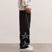 Casual Pants Men's Summer Thin Loose Straight New Wide-leg Sweatpants Summer Ice Silk_viptrois.com