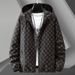 Men's Clothing Lightweight Hooded Jacket - Breathable Windproof Outdoor Casual Coat With Sun Protection, Loose Fit For Spring & Summer_viptrois.com