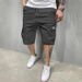 Men's Clothing Casual Shorts Men's Loose Shorts Straight Workwear Trend Men's Shorts_viptrois.com