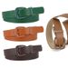 2024 New Macaron Solid Needle Buckle for Women's Luxury Dress Versatile Decorative PU Belt_viptrois.com