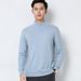 Pure Cross-Border Wholesale 2025 Autumn Winter New Business Pullover Solid Color Casual Sweater Men's Base Half Turtleneck_viptrois.com