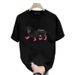 Men's Clothing Short Sleeved Ins Pure Cotton Summer New Men's Printed T Shirt Trendy Men And Women All Match Round Neck T Shirt Men_viptrois.com