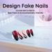 New Almond Shaped Wearable Nails With Gradient Colors, High End Nail Art Pieces, High Luxury False Nail Pieces, Finished Products Are Detachable_viptrois.com