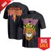 SALE !! Mens ProSphere Black WCW Halloween Havoc Pumpkin 100% Cotton T-shirt Mens Tees Top 2025_viptrois.com