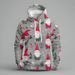 Pure 2025 European And American Foreign Trade Christmas Sweatshirt New 3D Digital Print Loose Long Sleeve Pullover Hoodie_viptrois.com