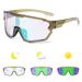 Outdoor Bicycle Riding Sunglasses Men's Colorful Color Changing Glasses Men's Sports Sunglasses Women's Cycling Glasses_viptrois.com