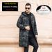 Pure Plus Size Jacket Extra Large Size, Over-the-Knee Mid-Length White Duck Down Coat For Men, Dropshipping Available_viptrois.com