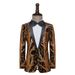 Men's Costume Sequin Tree Dress Coat Stage Performance Suit Coat_viptrois.com