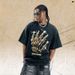 Amican Street Style Loose Small Neckline Pure Cotton Washed Vintage Short Sleeve T-Shirt For Men And Women_viptrois.com